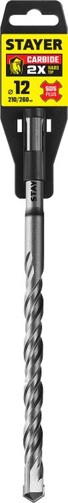Фото STAYER 12 x 260 мм, SDS-plus бур, Professional (2930-260-12) Stayer 293026012Z02 Stayer