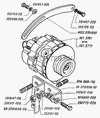 Фото Генератор ГАЗ, УАЗ дв. 402 один ручей 75А (ГАЗ) Газ 1913771 Газ