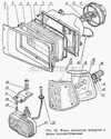 Фото Облицовка фары ГАЗ-3102 правая Газ 31023711032 Газ