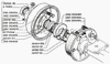 Фото Тормоз ГАЗ-3302, 3221, Газель задний правый "Оригинал" Газ 33023502008 Газ