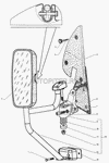 Фото Накладка опоры зеркала внутр ГАЗ-2217 правая (ОРИГИНАЛ) Газ 3302820127801 Газ