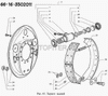 Фото Колодка тормозная задняя ГАЗ-66, 3308, 33081, 3308-3502090 ГАЗ Газ 33083502090 Газ