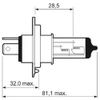 Фото лампа галогеновая H4 (Лампа галогенная Н4 12V 60/5 Valeo 032007 Valeo