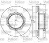 Фото Диск тормозной 430*45*131 Scania Valeo 187070 Valeo
