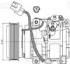Фото Компрессор кондиционера MITSUBISHI PAJERO III 3.0I/3.5I 00- Luzar LCAC1150 Luzar