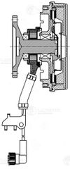 Фото Муфта вязкост. Luzar LMC1503 Luzar