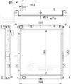 Фото Радиатор охлаждения Г. Валдай Next 21-- дв. Cummins ISF 2.8D Luzar LRC0311 Luzar