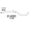 Фото rura Е›rodkowa P407 2.0 HDI 04-10 Mts 0140261 Mts