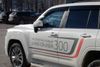 Фото Дефлекторы боковых окон    300, 2021, на хром пакет, 4ч., темный  Тойота Лен Autofamily NLDSTOLCR2132 Autofamily