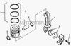 Фото Вкладыши шатунные 0.50 6BT,ISBe,ISDe,ISF3.8 КОМПЛЕКТ Cummins 3901172 Cummins