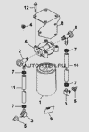 Фото Фильтр системы охлаждения WF2073 //4058964 //2071 Cummins 4058964 Cummins