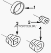 Фото Заглушка блока 30мм Cummins 6BTAA8.9 Cummins C156075 Cummins