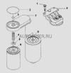 Фото Фильтр топливный грубой очистки Cummins Eвро2 Cummins C3930942 Cummins