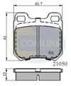Фото Тормозные колодки задние Opel/Saab Omega/Vectra/9-3/9-5 1.8-3.0 -03 Comline CBP0741 Comline
