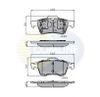 Фото Тормозные колодки задние Renault/Nissan Primera 1.4-3.0 01-> Comline CBP0946 Comline