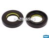 Фото Сальник рулевой рейки NISSAN X-TRAIL I T30 2001-2007 Krauf HAZ0665CS Krauf