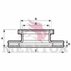 Фото Диск тормозной Scania 4 Meritor MBR5025 Meritor