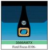 Фото FORD FOCUS II 2004- Стекло ветровое Зеленое - Solar control -ДД-VIN-Доп.обор Agc 3566AGSMVW7X Agc