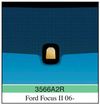 Фото FORD FOCUS II 2006- Стекло ветровое Зеленое - Solar control -VIN-Доп.обор- Изм.шелк Agc 3566AGSVW2R Agc