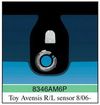Фото TOYOTA AVENSIS 2006- Л/С  -+ОБОГР. ЗОНЫ ДВОРНИКОВ-+ДД- ИЗМ. ШЕЛК.+ИЗМ. ДАТЧИКОВ( 2003-2009 ) AGC Agc 8346AGNHM6P Agc