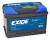 Фото Аккумуляторная батар Exide EB712 Exide