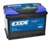 Фото Аккумулятор  Excell 74Ah 680A (R +) 278x175x190 mm Exide EB740 Exide