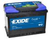 Фото Аккумулятор  Excell 74Ah 680A (L +) 278x175x190 mm Exide EB741 Exide