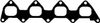 Фото Прокладка впуск. коллектора Toyota 92-4A-FE  7A-FE 1587 Ajusa 13102800 Ajusa