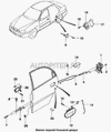 Фото Петля двери задней Lanos, Sens левая ZAZ Zaz 96224313 Zaz