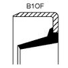Фото Сальник штока КПП 25x32x5 NBR B1OF Volvo/DAF/Iveco Corteco 01002919B Corteco