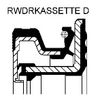 Фото Сальник ступицы колеса 100x140x15.5x20 FPM RWDR-KASSETTE DAF: 65 FA 65.180/FA 65.210 93-98, 75 FA 75 Corteco 01015141B Corteco