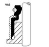 Фото Сальник клапанов MITSUBISHI 4G13, 4G15, 4G18 00-- (впускной) Corteco 19027864 Corteco