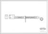 Фото Шланг тормозной передн лев HONDA: CIVIC VIII Corteco 19035730 Corteco