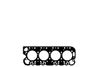 Фото прокладка ГБЦ! (1.63mm)\ Ford Scorpio/Sierra, Peugeot 505/J7/J9 2.3D/2.5D/TD 80> Corteco 411283P Corteco