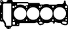 Фото ѕрокладка √Ѕ÷ NISSAN: ALMERA II 1.8 00-, ALMERA II Hatchback 1.8 00-, ALMERA TINO 1.8 00- Corteco 414018P Corteco