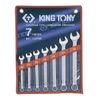Фото Набор комбинированных ключей 10-19мм 7 предметов King Tony 1207MR King Tony