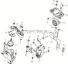 Фото Кронштейн опоры КПП Lifan Breez 1.3 левой Lifan LBA1001310 Lifan