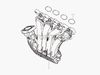 Фото Коллектор впускной для Lifan Solano Lifan LF479Q31008200A1 Lifan