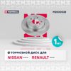 Фото Тормозной диск Nissan Qashqai II J11 13- задн. Marshall M2000538 Marshall