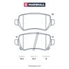 Фото MARSHALL Торм. колодки дисковые задн. M2623415 Marshall M2623415 Marshall