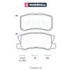 Фото Торм. колодки дисковые задн. MARSHALL M2623582 Marshall M2623582 Marshall