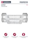 Фото Бампер МАН ТГА кабина XL XXL M3090110 Marshall M3090110 Marshall
