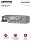 Фото Накладка бампера левая 195мм Mercedes Actros MP3 Marshall M3100149 Marshall