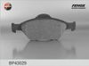Фото Колодки дисковые пер.Ford Fiesta 1.3-1.6/1.4TDCi/1.8Di 00>/Fusion 1.25-1.6/TDCI 08/02->, Колодки дис Fenox BP43029 Fenox