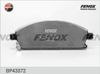 Фото Колодки тормозные передние Nissan X-Trail 01- Fenox BP43072 Fenox