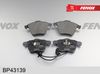 Фото Колодки тормозные передние VW Golf V, VW Passat / AUDI A3 / SKODA Superb Fenox BP43139 Fenox
