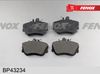 Фото Колодки тормозные передние MERCEDES (W202) Fenox BP43234 Fenox