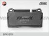 Фото Колодки тормозные VOLKSWAGEN TOUAREG 02- передние Fenox BP43279 Fenox