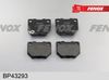 Колодки тормозные SUBARU IMPREZA диск. Fenox BP43293 Fenox Фото Колодки тормозные SUBARU IMPREZA диск. Fenox BP43293 Fenox