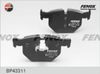Фото Колодки тормозные (Колодки торм.зад.) Fenox BP43311 Fenox